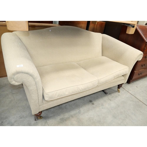 3061 - Oatmeal Fabric 2 Seat Sofa