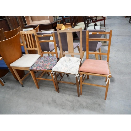 3178 - Four Assorted Bedroom Chairs