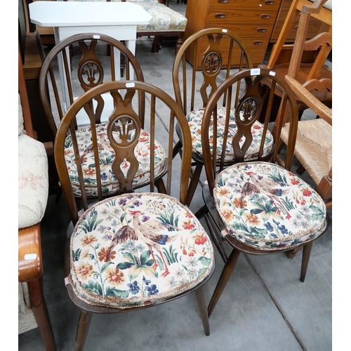 3189 - 4 Ercol Dining Chairs