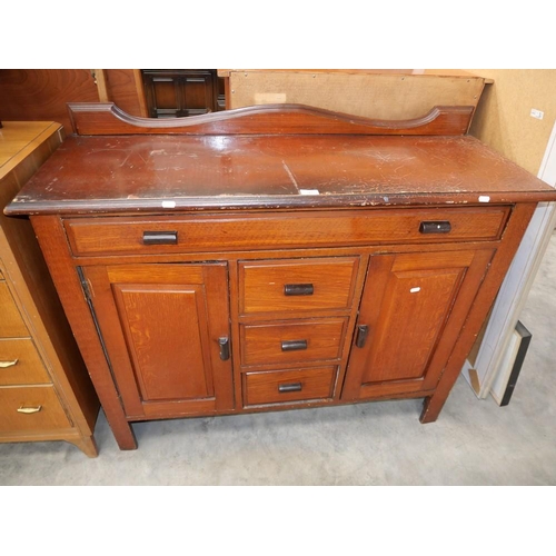 3193 - 1930's Pine Sideboard