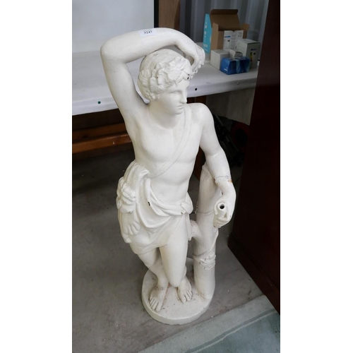 3247 - Composite Figure of Greco Roman (a/f) 100cm in Height