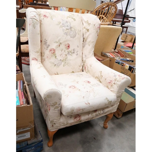 3435 - Wingback Armchair