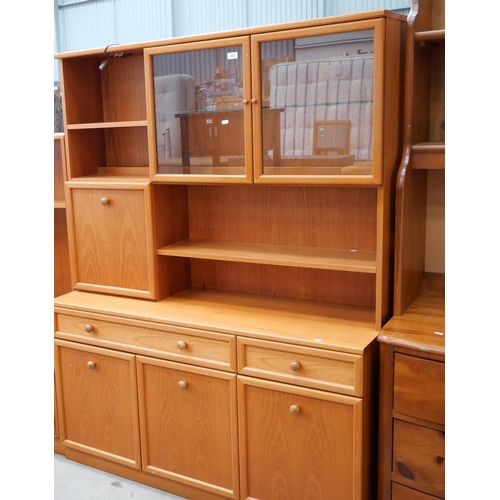 3452 - Teak Lounge Unit