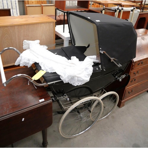 3464 - Vintage Pram (London Baby Coach) with Sun Shade