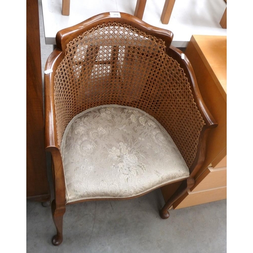 3554 - Cane Back Armchair