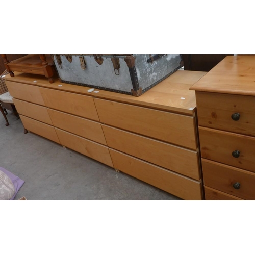 3557 - 3 Pine 3 Drawer Chests