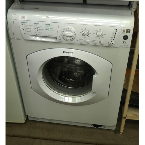 3573 - Hotpoint Aquarius 6kg Washing Machine