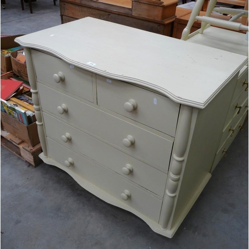 3598 - 2 o 3 Painted Chest