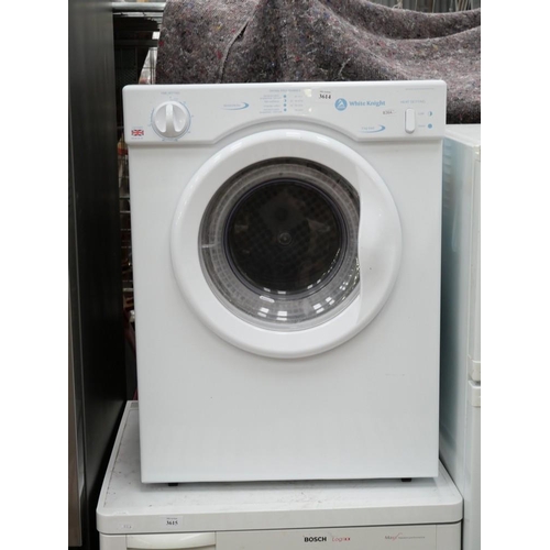 3614 - White Knight Tumble Drier