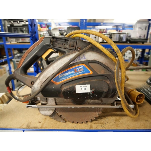 100 - Evolution 110v Circular Saw