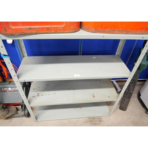 14 - 3 Tier Metal Shelving Unit