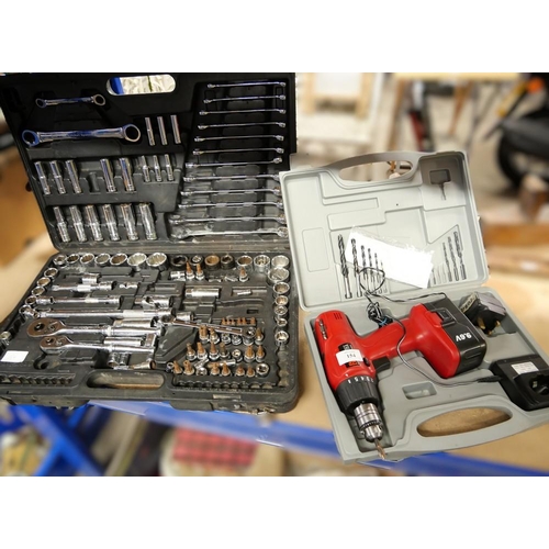 154 - Power Devil Battery Operated Drill & Socket Set