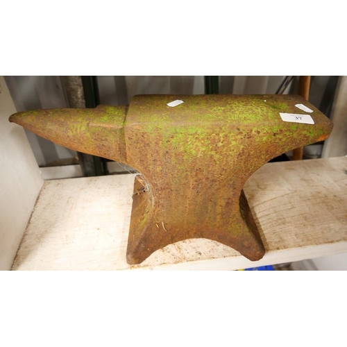 37 - Anvil (Approx 42cm long)