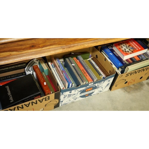 486 - 3 Boxes- Assorted Books