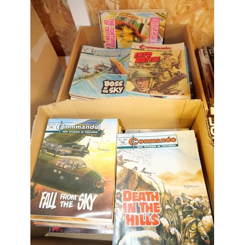 579 - 2 Boxes- Commando Comics