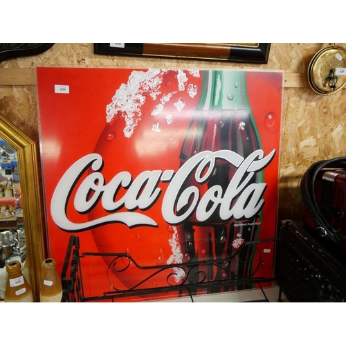 639 - Coca Cola Advertising Sign