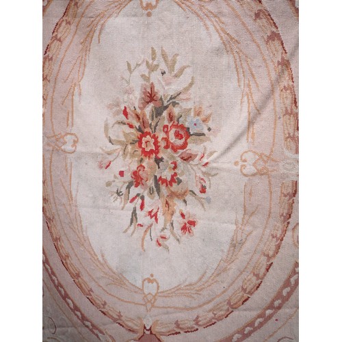 3005 - Antique Wool Floral Wall Hanging  (169cm X 253cm )