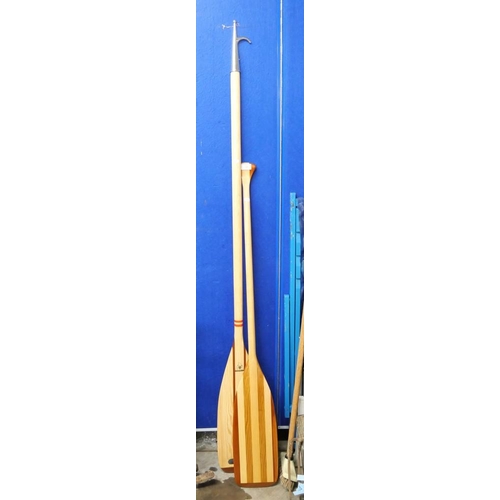 23 - 2 Wooden Oars