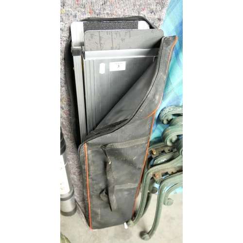 3 - Pair Of Extending Aluminium Ramps In Carry Bag