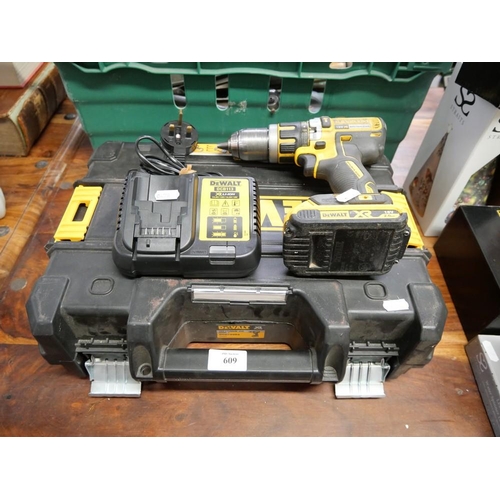 609 - Dewalt Cordless Drill