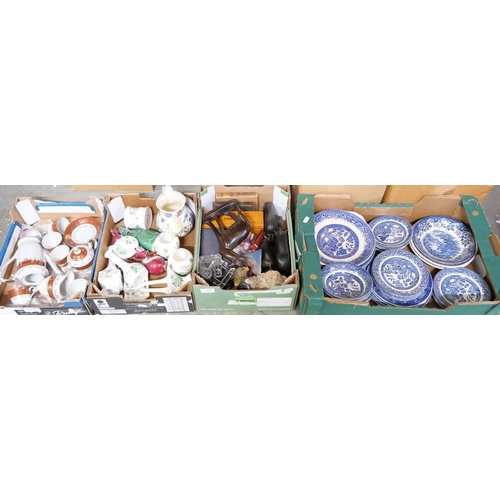 632 - 4 Boxes- Assorted China & Collectables