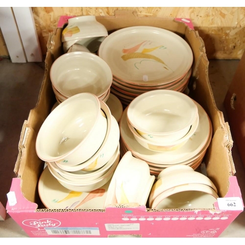 662 - Box- Pottery Dinnerware