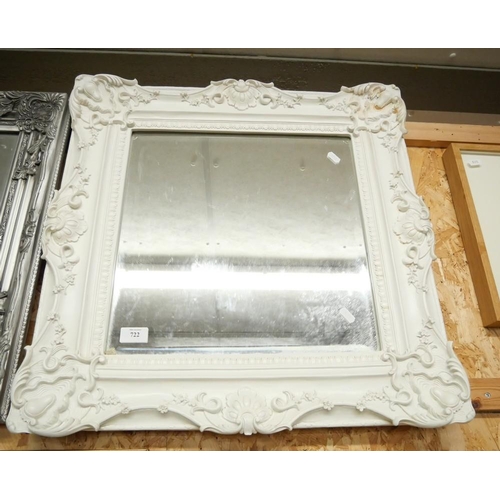 722 - Bevelled Wall Mirror ( Approx 60x60cm)