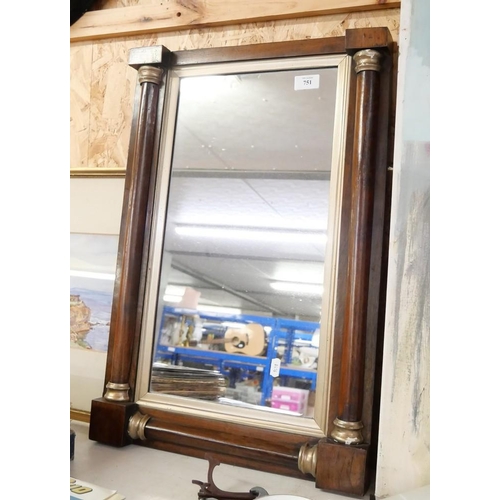 751 - Rosewood Wall Mirror