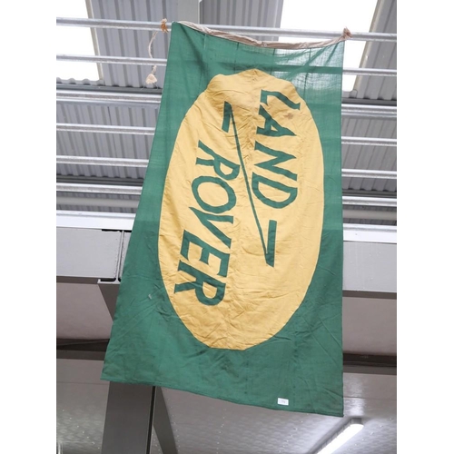 771 - 1950's Land Rover Flag- Good Condition