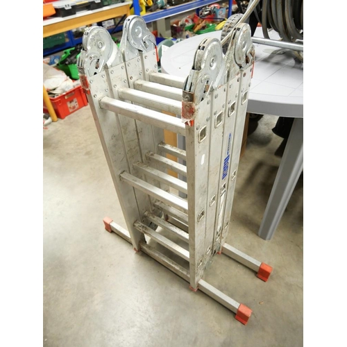 79 - Set Of Aluminium Folding Ladders