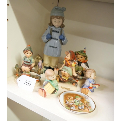 1012 - Collection of Nao & Goebel Figures