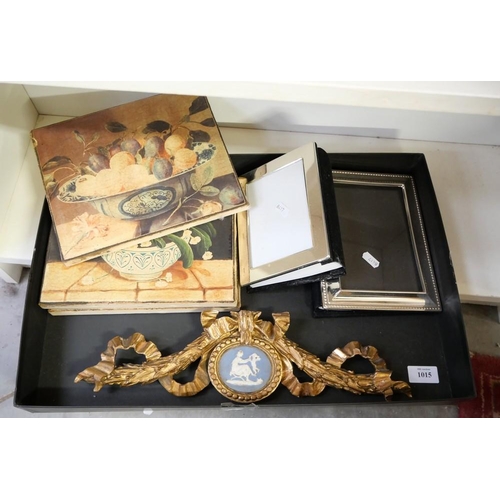 1015 - Tray - Photograph Albums, Unframed Prints etc