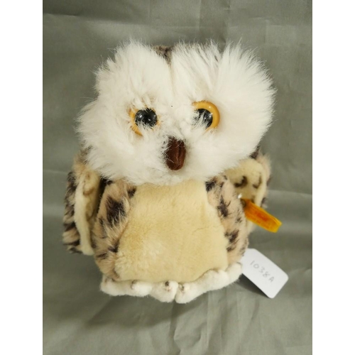 1038A - Steiff Witty Owl, approx. 18cm Tall.