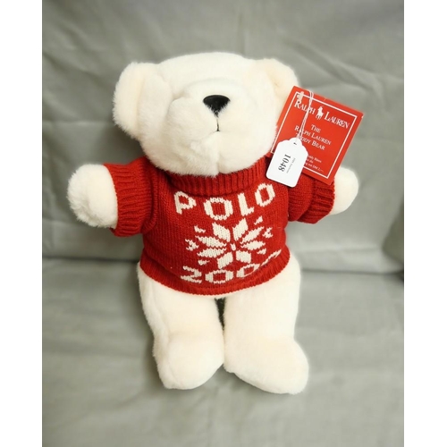 1048 - Ralph Lauren Millennium Teddy Bear, approx. 34cm Tall.