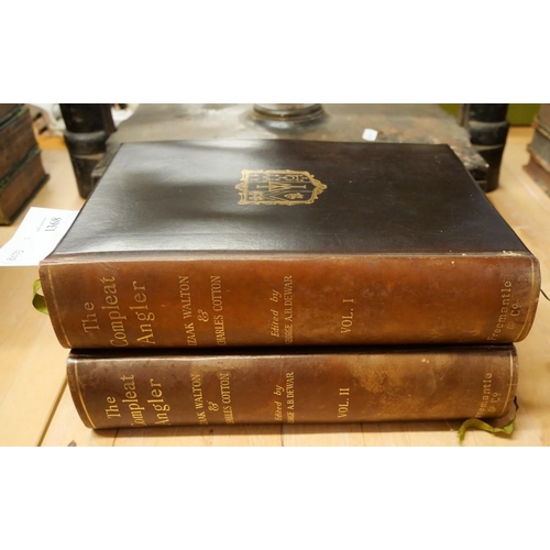 1368 - Compleat Angler Winchester Edition in Two Vols, published by Freemantle & Co 1902, numbered 71 & 72/... 