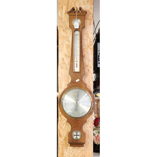 1502 - 20th Century Reproduction Banjo Barometer.