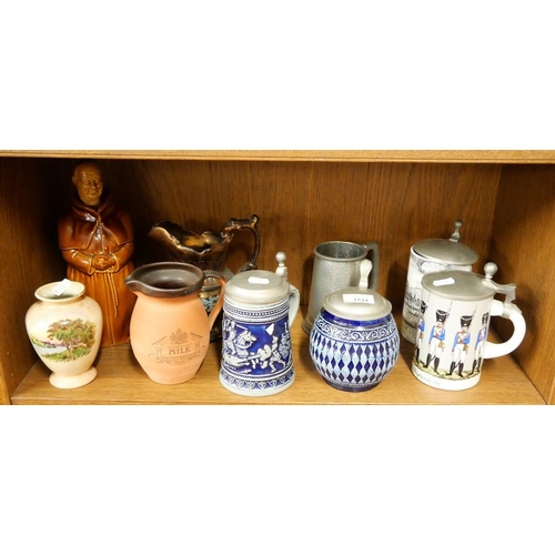 1544 - Collection of Steins, Jugs etc.