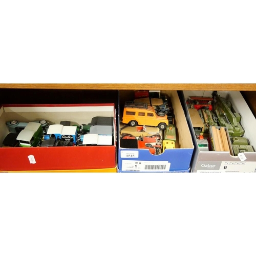 1545 - Three Boxes - Vintage Diecast Vehicles.