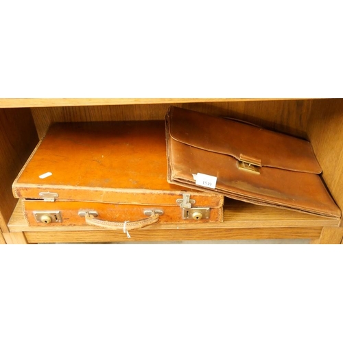 1549 - Leather Attaché Case & Brief Case.