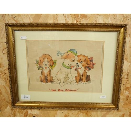 2004 - Framed Watercolour - 