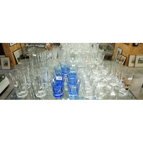 2080 - Collection of Assorted Glassware, Lemonade Set, etc