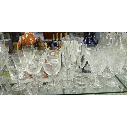 2086 - Collection of Assorted Drinking Glasses