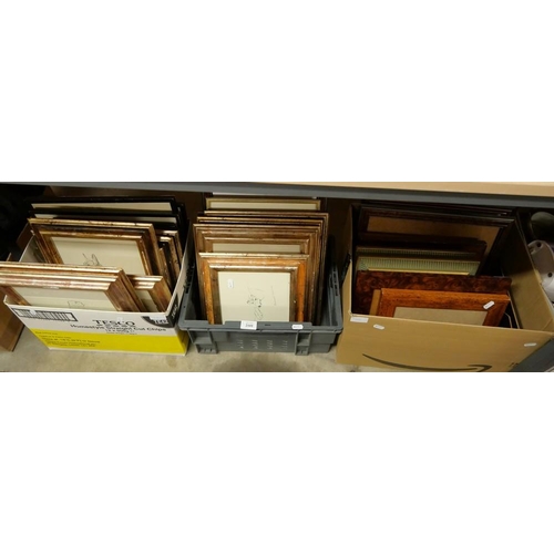 2101 - 3 Boxes - Assorted Picture Frames, Prints etc