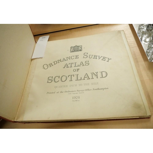 2112 - Ordinance Survey Atlas of Scotland 1924