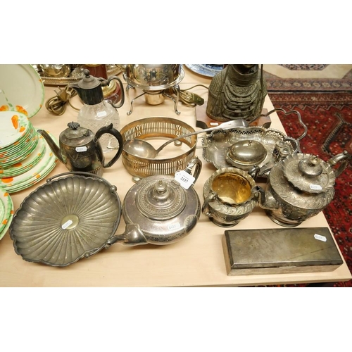 2137 - Assorted Silver Plate