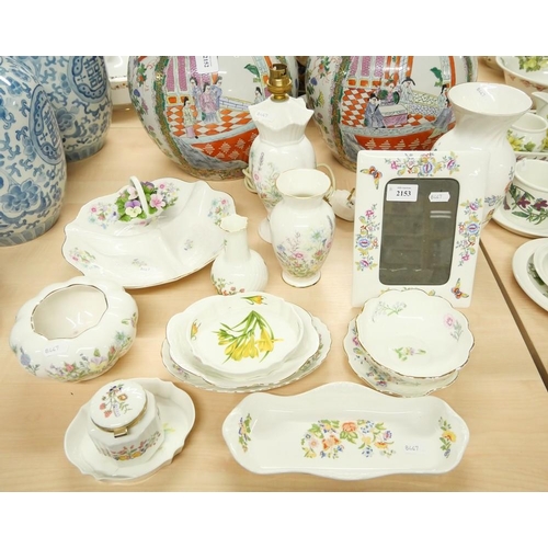 2153 - Collection of Aynsley China.