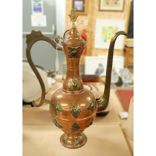 2157 - Eastern Copper & Brass Teapot