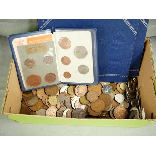 2288 - Box - Mainly Vintage UK Coins.