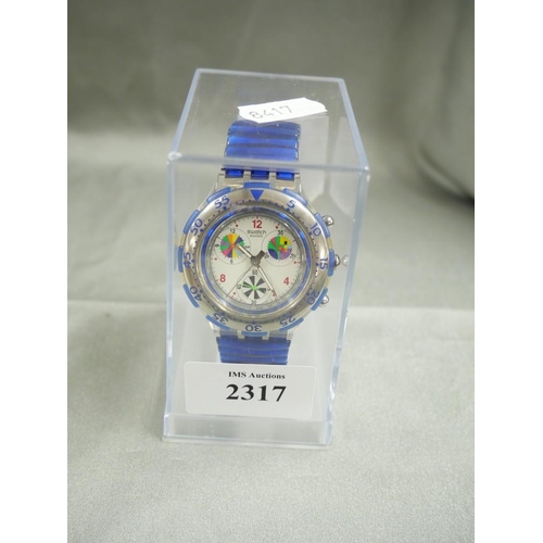 2317 - Vintage Swatch Mel Ramos Wristwatch.