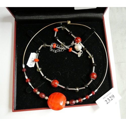 2329 - Box - Assorted Costume Jewellery.